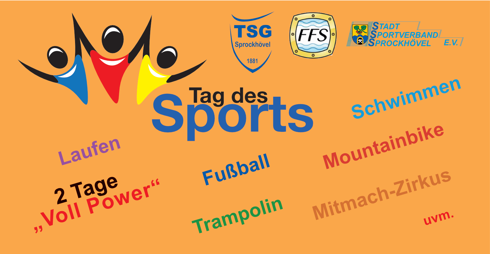 Tag des Sports am 2. und 3. Juni