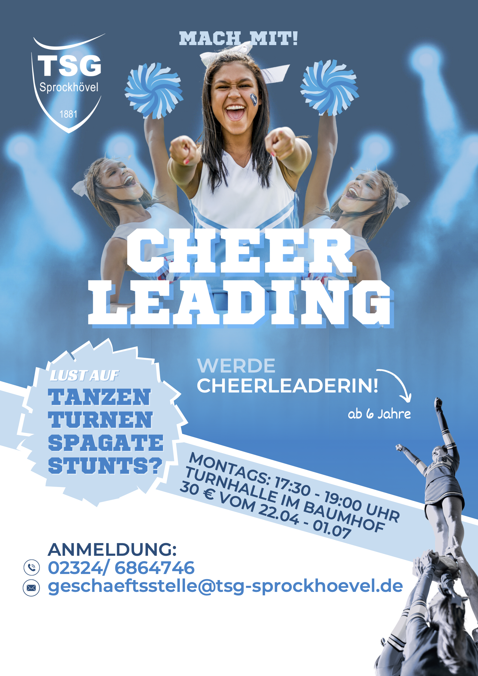 Cheerleading (Aufnahmestopp!)